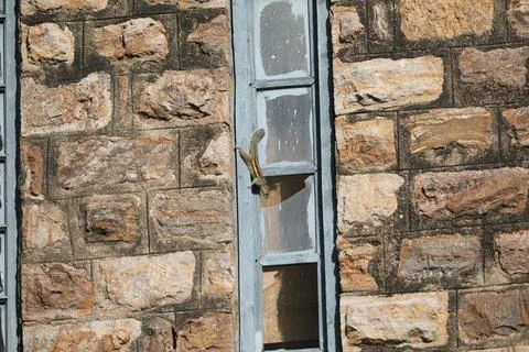 Squirrel on the wall Stock Photos