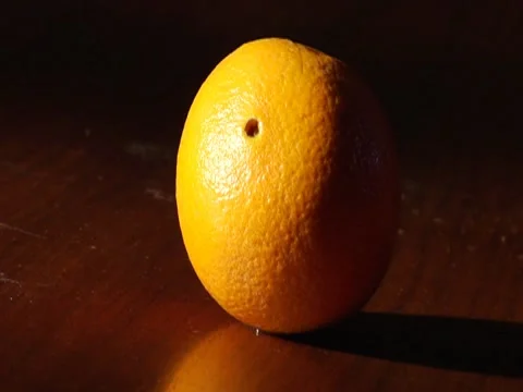 Squishing Orange Stock Footage 8693138