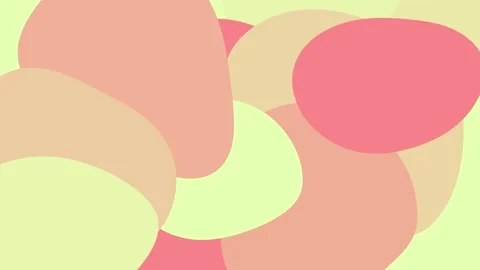 Squishy transitions set of 4 (pink and green) Stock Footage 311032236
