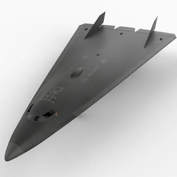 SR-91 Aurora Spy Plane 3D Model