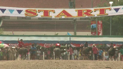 At the srart 8 Stock Footage 486059