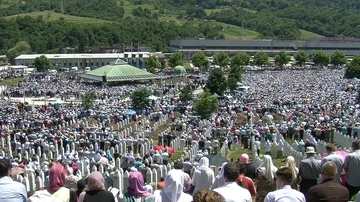 Srebrenica-Potocari - The Memorial Center Stock Footage 85511253