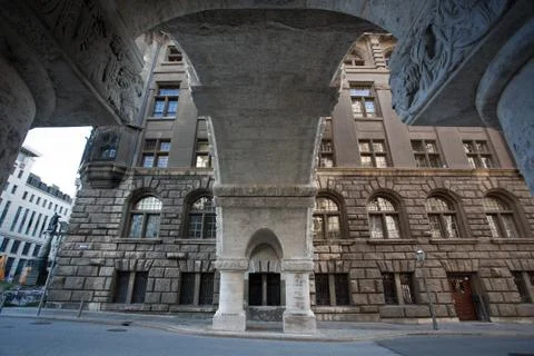 Sreet corner Stock Photos