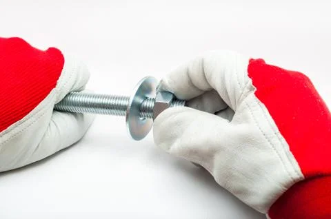 Srewing bolt Stock Photos