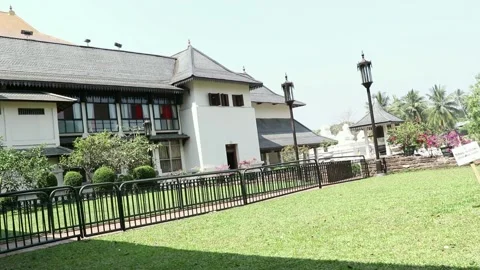 Sri Dalada Maligawa or the Temple of the Sacred Tooth Relic - Kandy, Sri Lanka Stock Footage 171513751