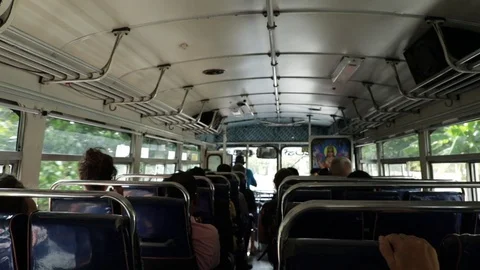 Sri Lanka crazy bus Stock Footage 86620712