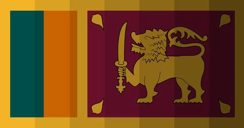 Sri Lanka Stock Illustration