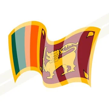 Sri Lanka Illustrazione stock