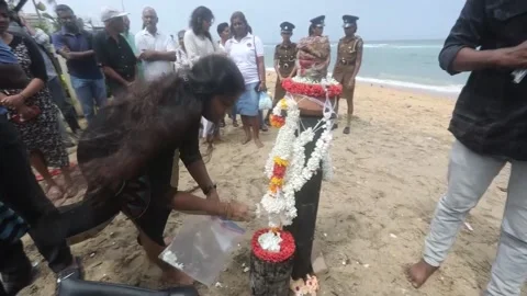 Sri Lanka marks 16 years since end of civil war, Sri Lanka, LK - 18 May 2025 Stock Footage 309449533