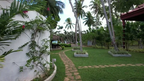Sri Lankan resort Sanji's Stock Footage 169715744