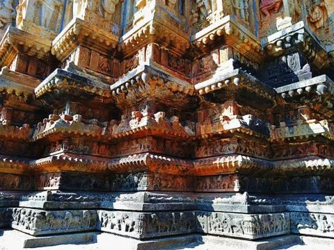 Sri Vidyashankara temple Stock Photos