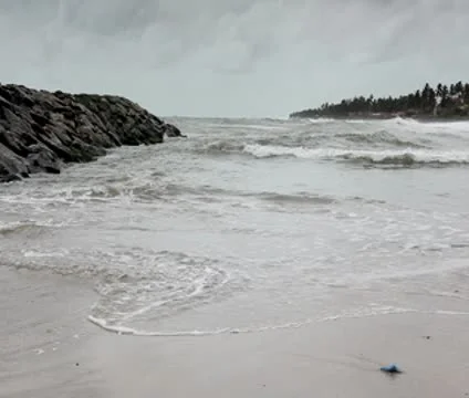 Srilankan beach Stock Footage 8948204