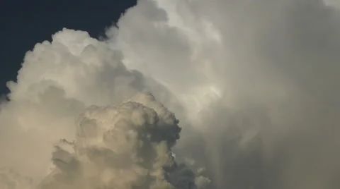 Srorm brewing timelapse Stock Footage 49865797