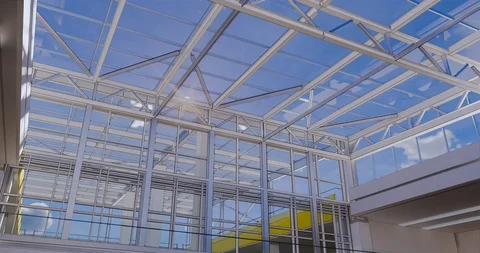 Сross-section view of BIM model of the metro station and transport hub building 库存影片 119450847