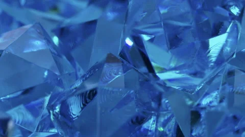 Сrystal background in a seamless loop. Stock Footage 40271039