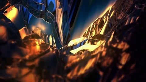 Сrystal rotation. Loop background Stock Footage 72649274