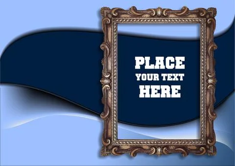 SS-4841-abstract frame Stock Illustration