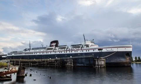 SS Badger Auto Ferry Stock Photos