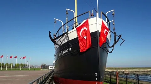 S.S. Bandirma Ship Stock Footage 69891843