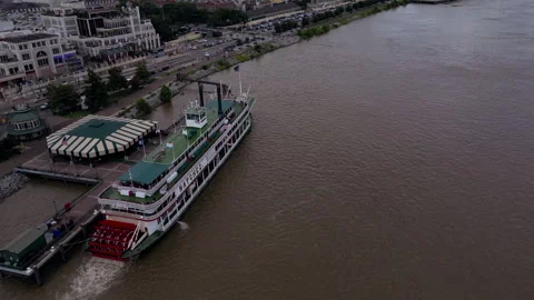SS Natchez - Reveal Stock Footage 331851365