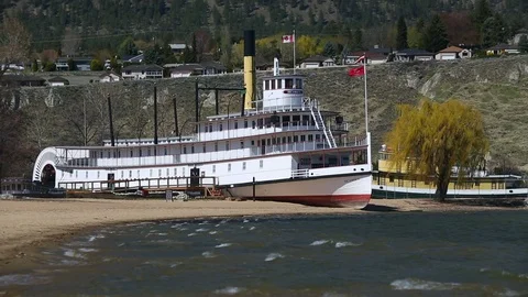 SS Sicamous Penticton Stock Footage 90768035