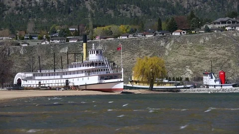 SS Sicamous Penticton Stock Footage 90768052