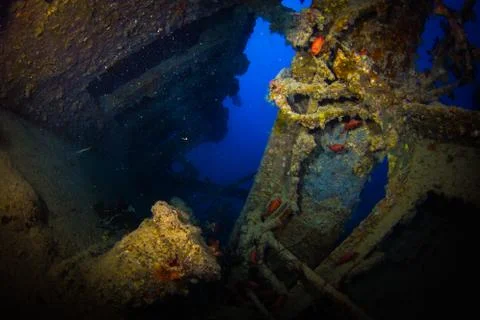 SS Thistlegorm Stock Photos