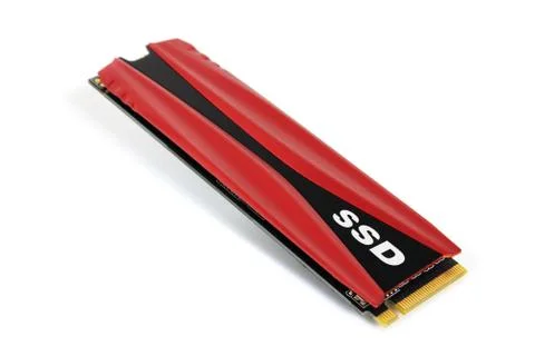SSD hard drive disk, type M.2 NVMe Stock Photos
