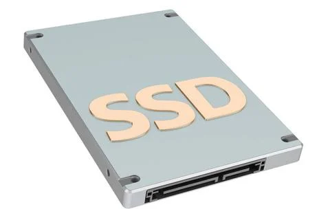SSD Solid State Drive, 3D rendering SSD Solid State Drive, 3D rendering is... 스톡 사진