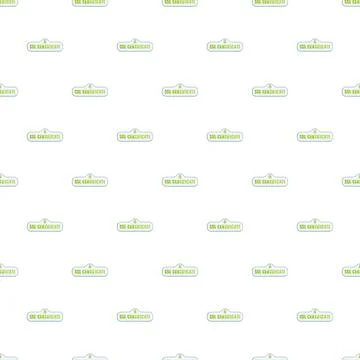 Ssl certificate lock icon pattern background Stock Illustration