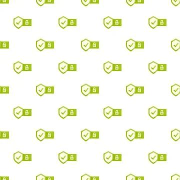 Ssl certificate security padlocks protecting data pattern Stock Illustration