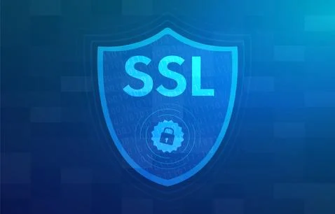 SSL - Secure Sockets Layer certificate. Security data technology for イラスト素材