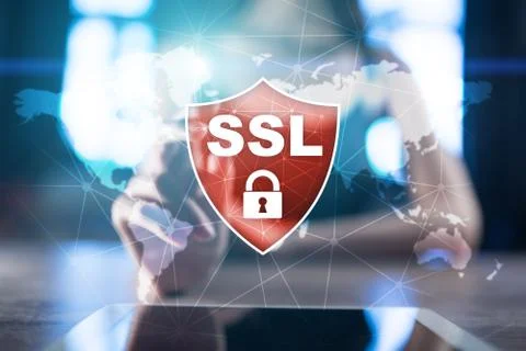 SSL Secure Sockets Layer, a computing protocol. Security of data sent via the Stock Photos