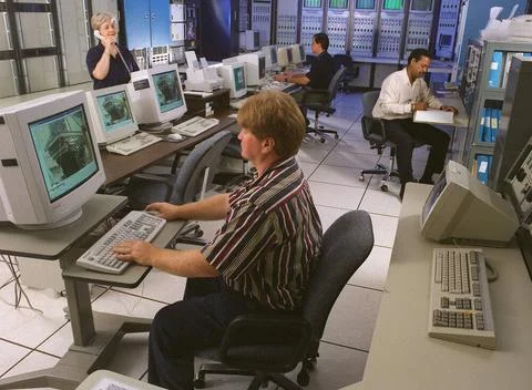 SSME Hardware Simulation Laboratory at Marshall Space Flight Center is the... Stock Photos