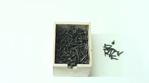 Sсrews background Stock Footage 46224900