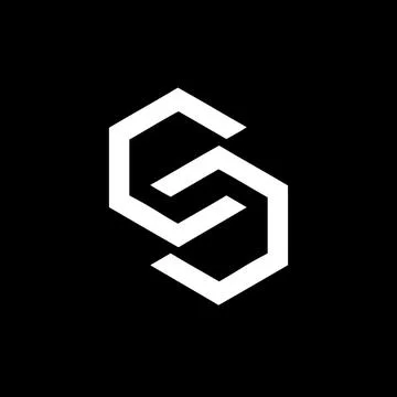 S,SS, CC, CSC, CSG initials geometrical logo and vector icon Stock Illustration