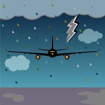 Sstormy weather Stock Illustration