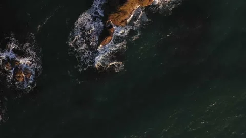 St Abbs Rocks Video stock 197477810