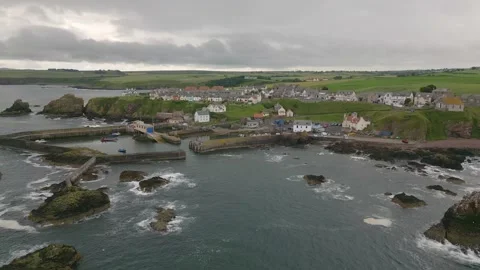 St Abbs, Scotland Stock Footage 249940459