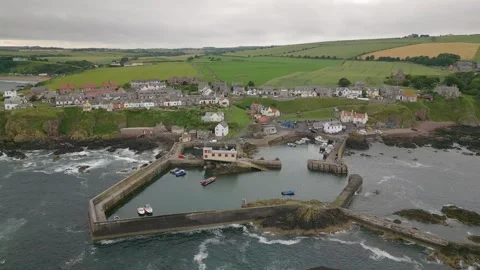 St Abbs, Scotland Stock Footage 249940833