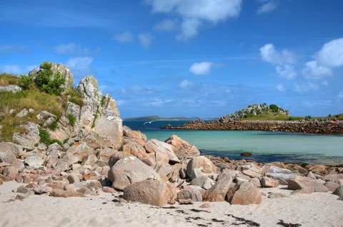 St agnes, isles of scilly Stock Photos