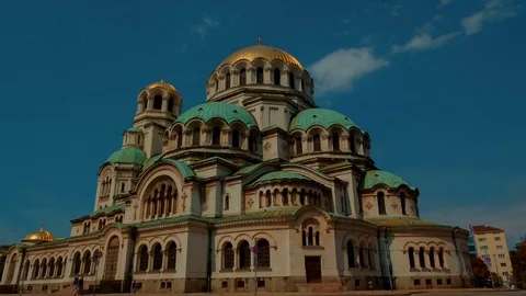 St. Alexander Nevsky Cathedral, Sofia, Bulgaria 動画素材 83414680