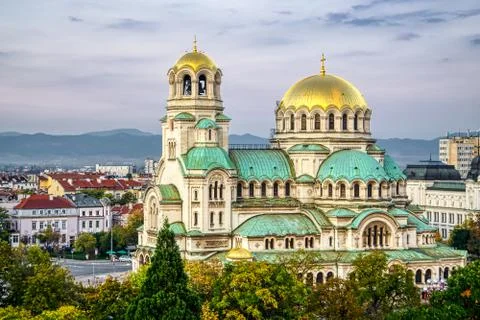 St. Alexander Nevsky Cathedral, Sofia. Stock-Fotos