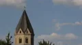 St Andrew Church Andreas Romanesque Style Architecture Cologne Germany Sunny Day HD Footage