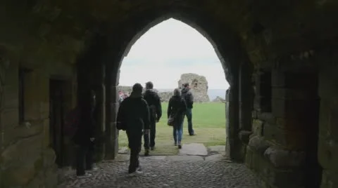 St Andrews Castle Stock Footage 56875600