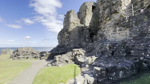 St Andrews Castle Stock Footage 310914292
