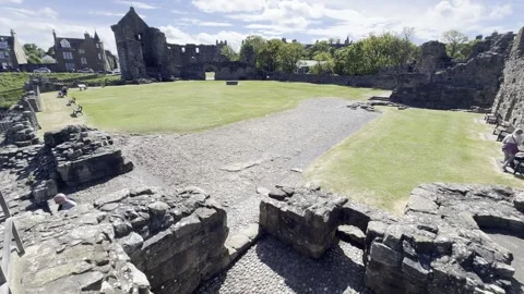 St Andrews Castle Stock Footage 310914346