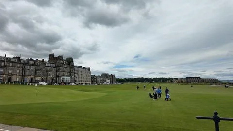 St Andrews Golf Course and Clubhouse Home of Golf Scotland 20th June 2025 1pm Stock Photos