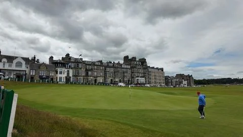 St Andrews Golf Course and Clubhouse Home of Golf Scotland 20th June 2025 1pm Stock Photos