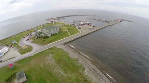 St Ane de Monte 1 gaspe, quebec, canada 動画素材 61065402